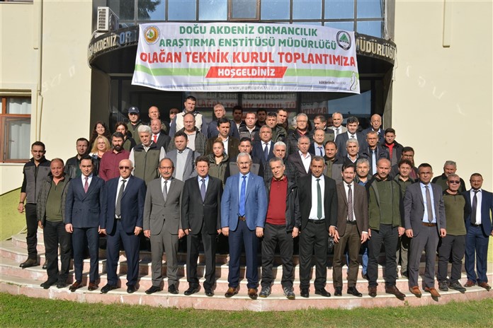 Doğu Akdeniz Ormancılık Araştırma Enstitüsü Müdürlüğünde Teknik Kurul Toplantısı Yapıldı
