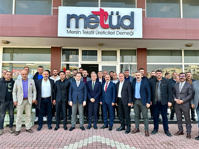 MHP Mersin Milletvekili Dr. Levent Uysal’dan Tekstil Üreticileri Derneği’ne Ziyaret