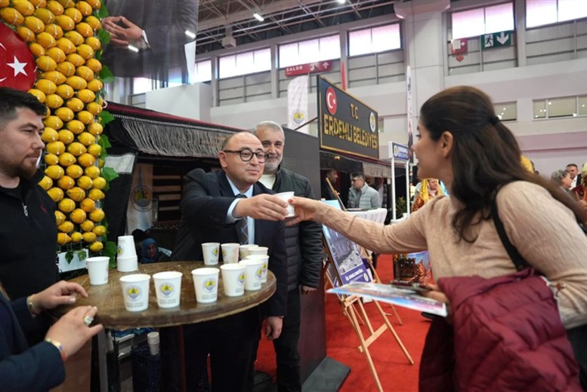 Erdemli, EMITT Fuarı&rsquo;nda Ziyaret&ccedil;ilerin İlgi Odağı Oldu