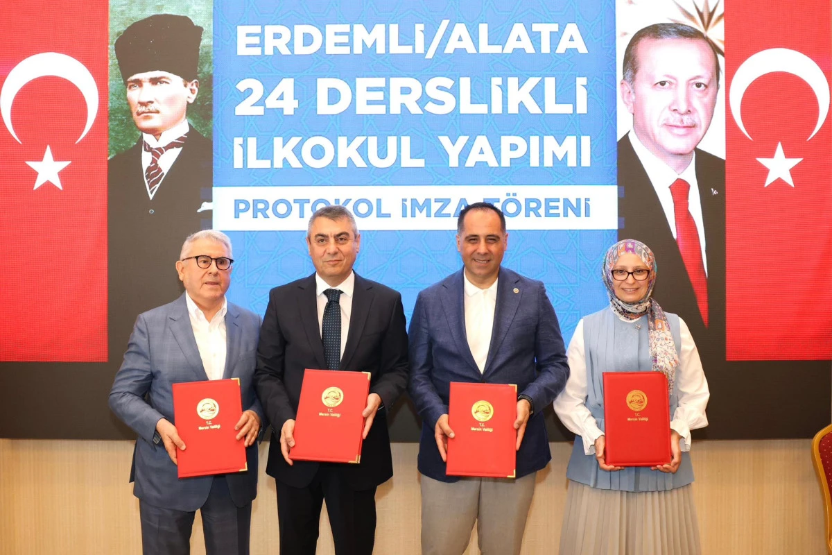 Kolin İnşaattan Erdemli’ye 24 Derslikli İlkokul! 
