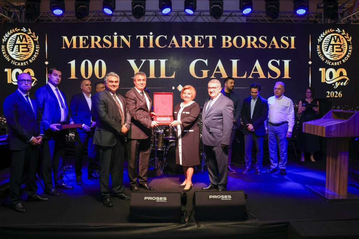 Mersin Ticaret Borsasının Kuruluşunun 100. Yılı Kutlandı