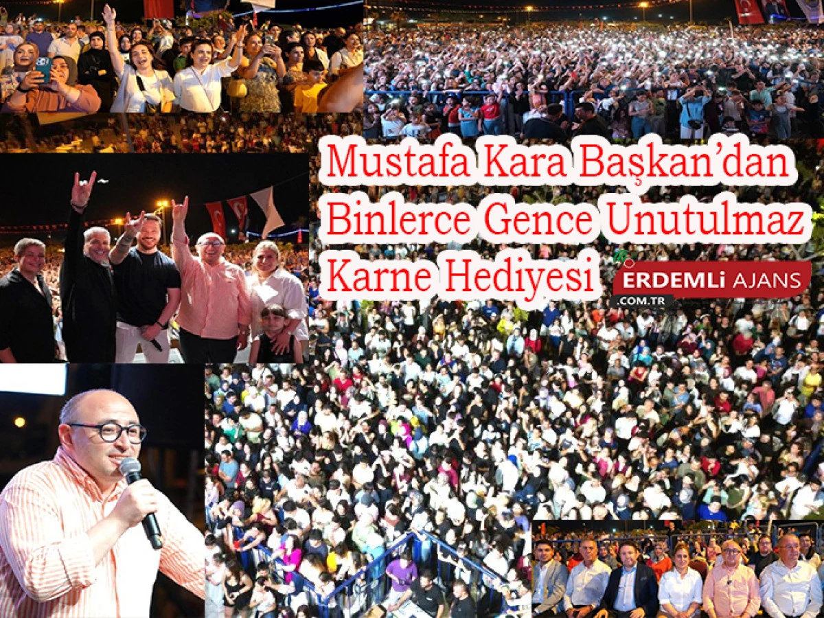 Mustafa Kara Başkan’dan Binlerce Gence Unutulmaz Karne Hediyesi