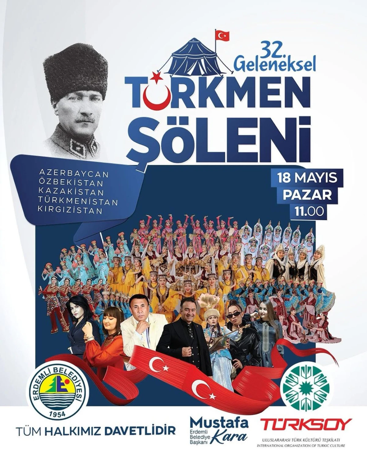 Türk Dünyasının Gözbebeği Türkmen Şöleni