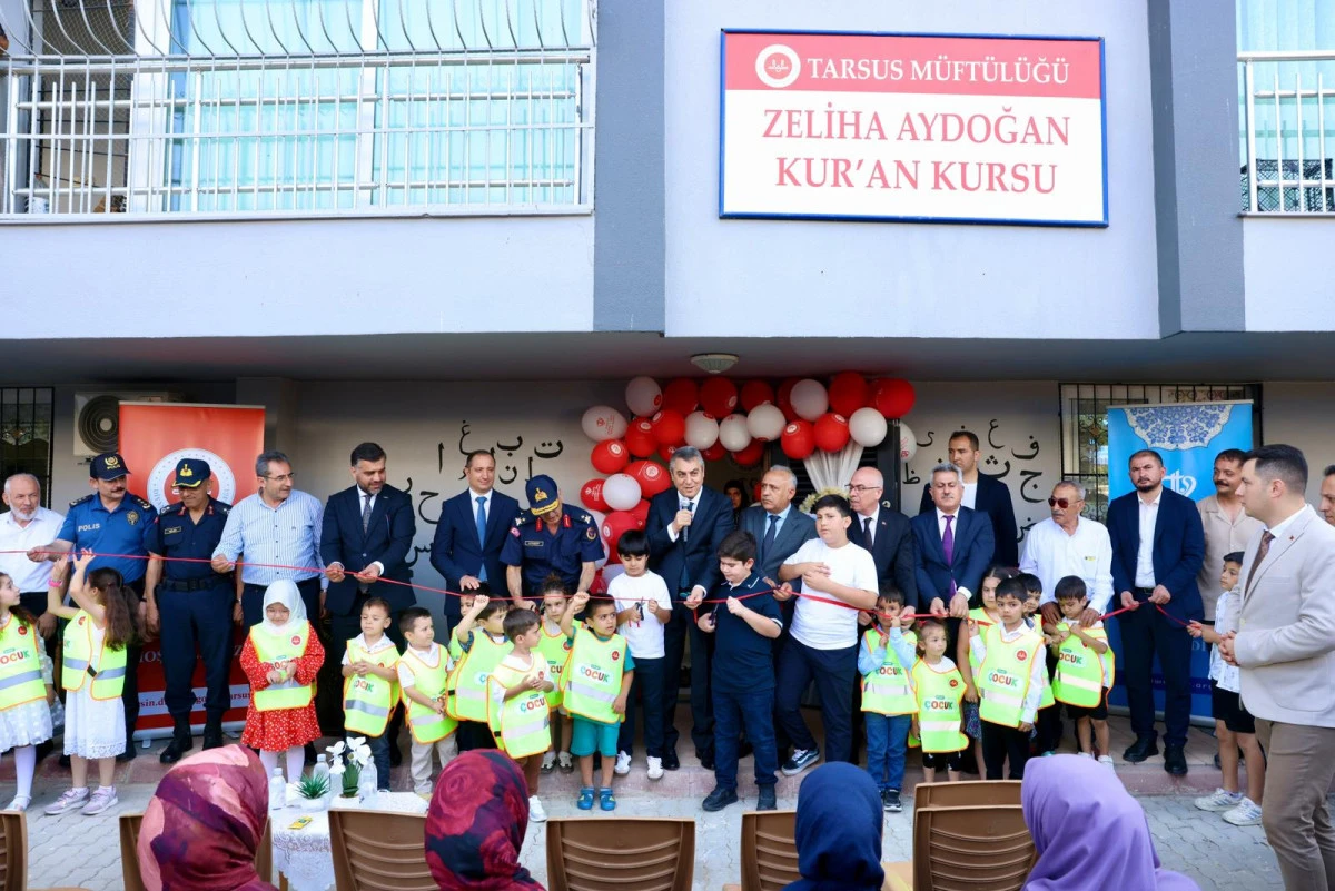 Zeliha Aydoğan Kur&rsquo;an Kursu ve 4-6 Yaş Grubu Eğitim Binası A&ccedil;ıldı